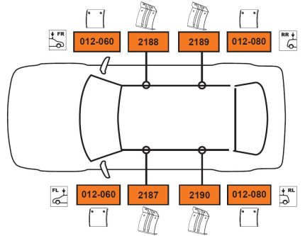 Zestaw mocowań KIT Cruz 935-736 Ford Mondeo 4/5dr 2015-
