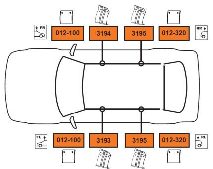 Zestaw dopasowujący KIT Cruz 935-868 Toyota RAV4 2018- bez relingów