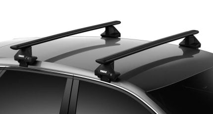 Bagażnik dachowy Thule Evo 7105 WingBar Black Toyota Yaris 5dr hatchback 2020-